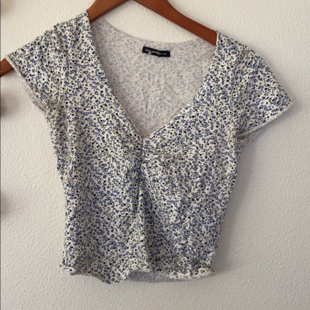 Brandy floral top!!